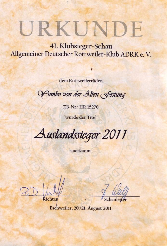 Yumbo certificat Yumbo certificat